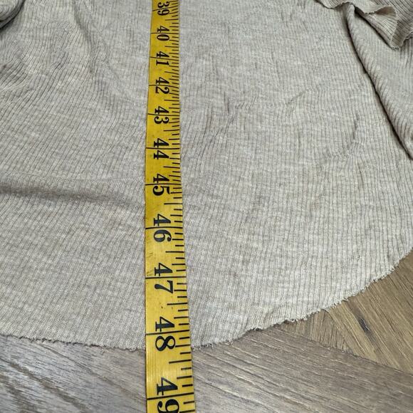 Joah Brown Soleil Open Front Cardigan Women's One Size Beige Comfort Soft Layers - Picture 12 of 12